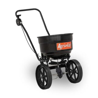 The Agri-Fab Fertilizer Spreader is a great performer for small to medium-sized lawns.