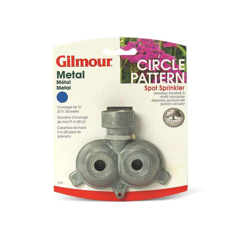 Gilmour Circle Pattern Frog Eye Spot Sprinkler for a garden hose