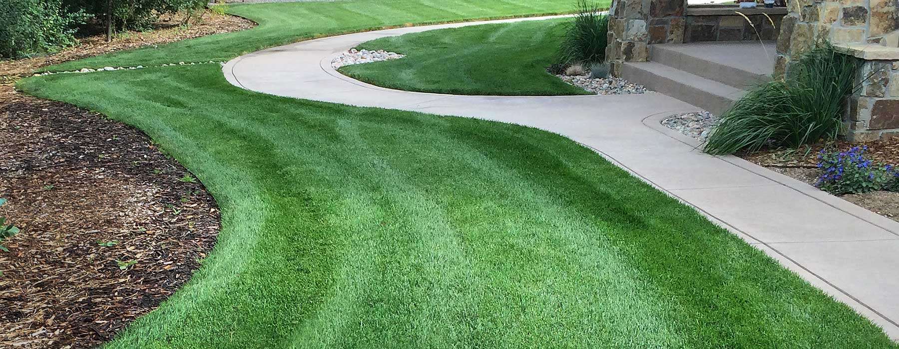 Watering your established lawn varies depending on time of year, weather, sun, shade, slope, wind and temperatures.