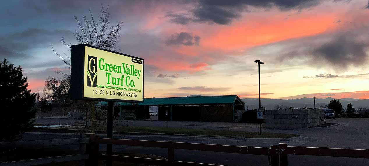 Green Valley Turf Co. is open for business.