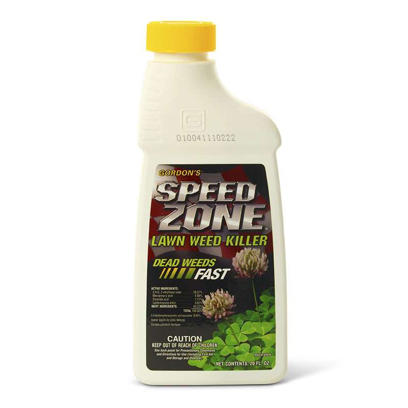 Speed Zone kills clover and other broad leaf weeds.