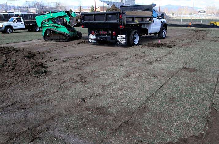 Sod tearout removal