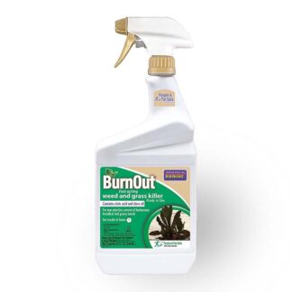 BurnOut is great for use on visible weeds within vegetable & flower gardens, landscaped areas, & lawns.