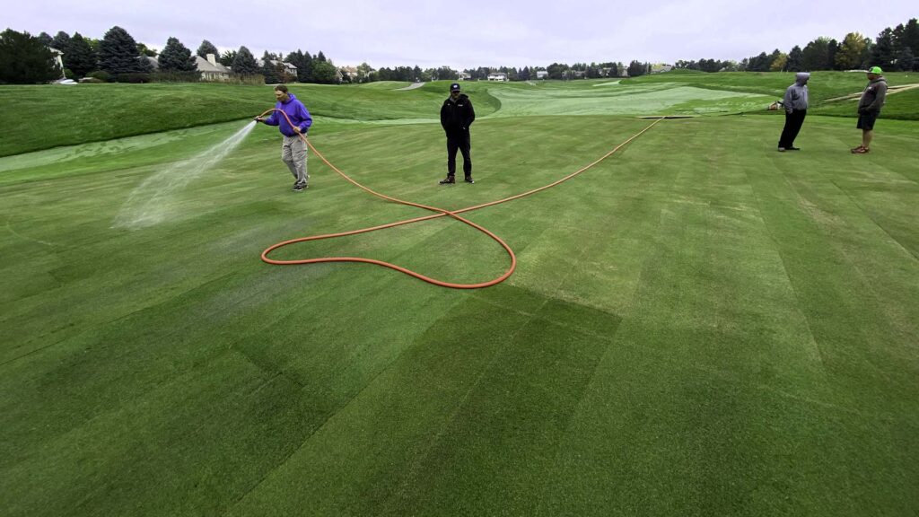Green Valley Turf Co. has installed hundreds of golf greens in the mountain west.